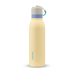 Owala yellow and blue 18oz FreeSip Twist water bottle