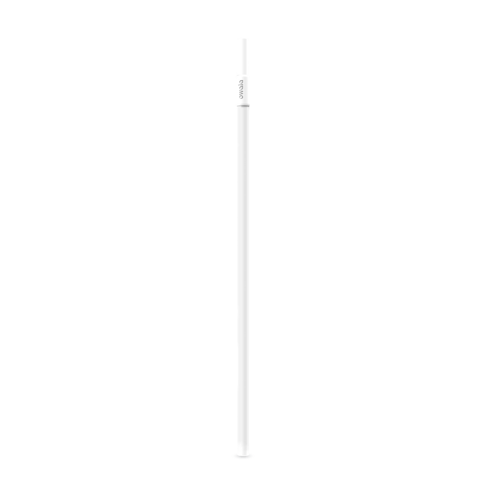 Owala Replacement Straw in white with a small connector fitting near the tip