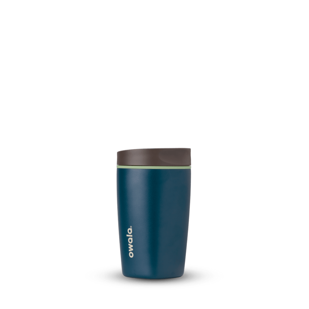 SmoothSip Slider 12oz in dark teal blue